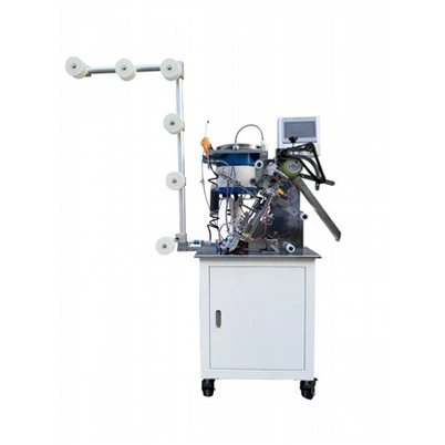 What is the noise reduction measure of a Metal Zipper Close End Cutting Machine?